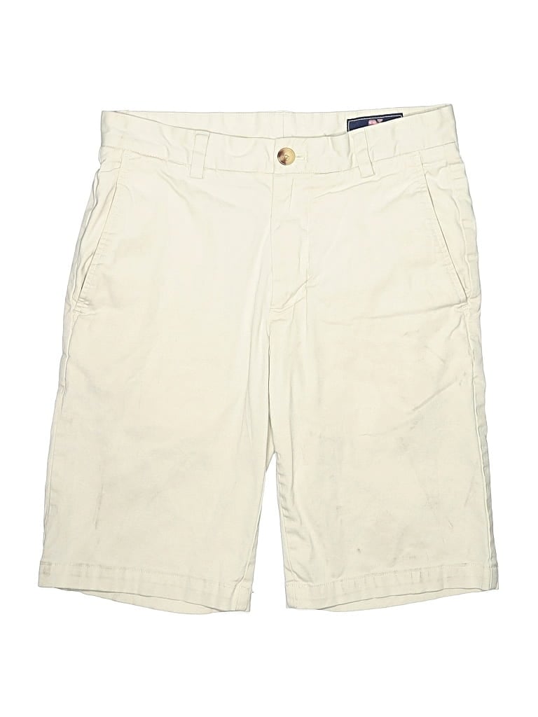 Pre-owned Vineyard Vines Khaki Shorts In White