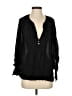 On The Road... Black Long Sleeve Blouse Size S - photo 1