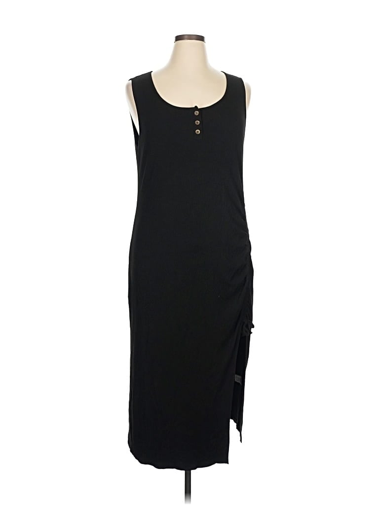 Pre-owned White Birch Casual Dress In Black