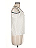 Maje 100% Viscose Ivory Short Sleeve Top Size Med (2) - photo 4