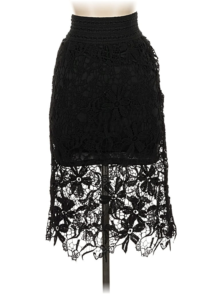 Pre-owned Lily White Formal Skirt In Black