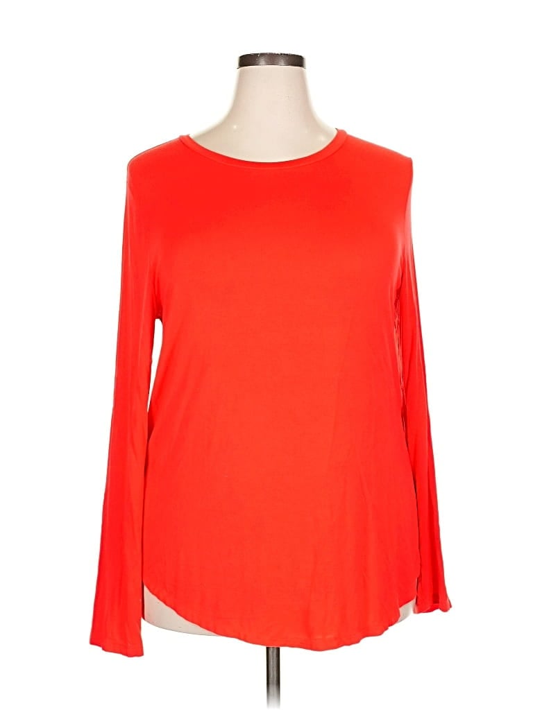 Pre-owned Old Navy 3/4 Sleeve T-shirt In Red