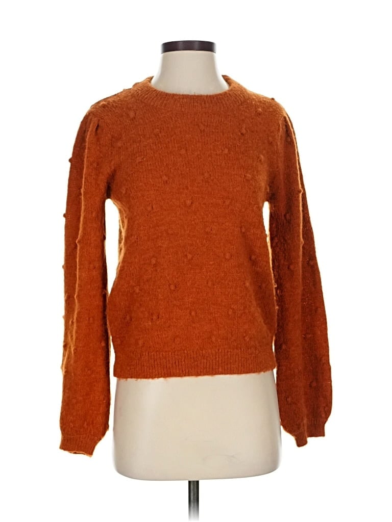 Pre-owned Jdy Pullover Sweater In Orange
