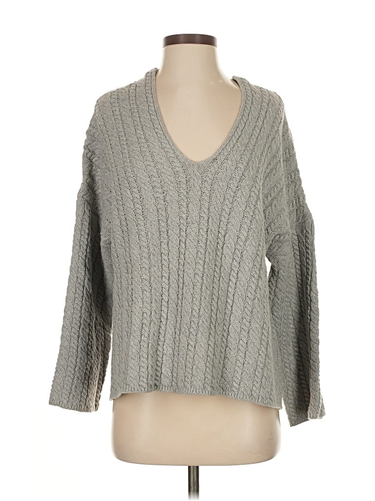 Pre-owned Pol Pullover Sweater In Gray