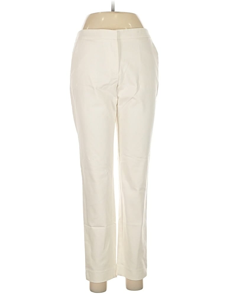 Pre-owned Calvin Klein Casual Pants In White