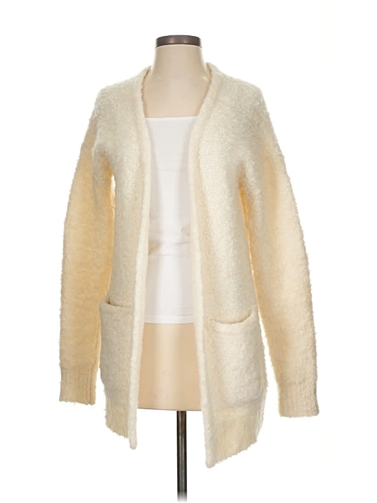 Pre-owned Wilfred Free Cardigan Sweater In White