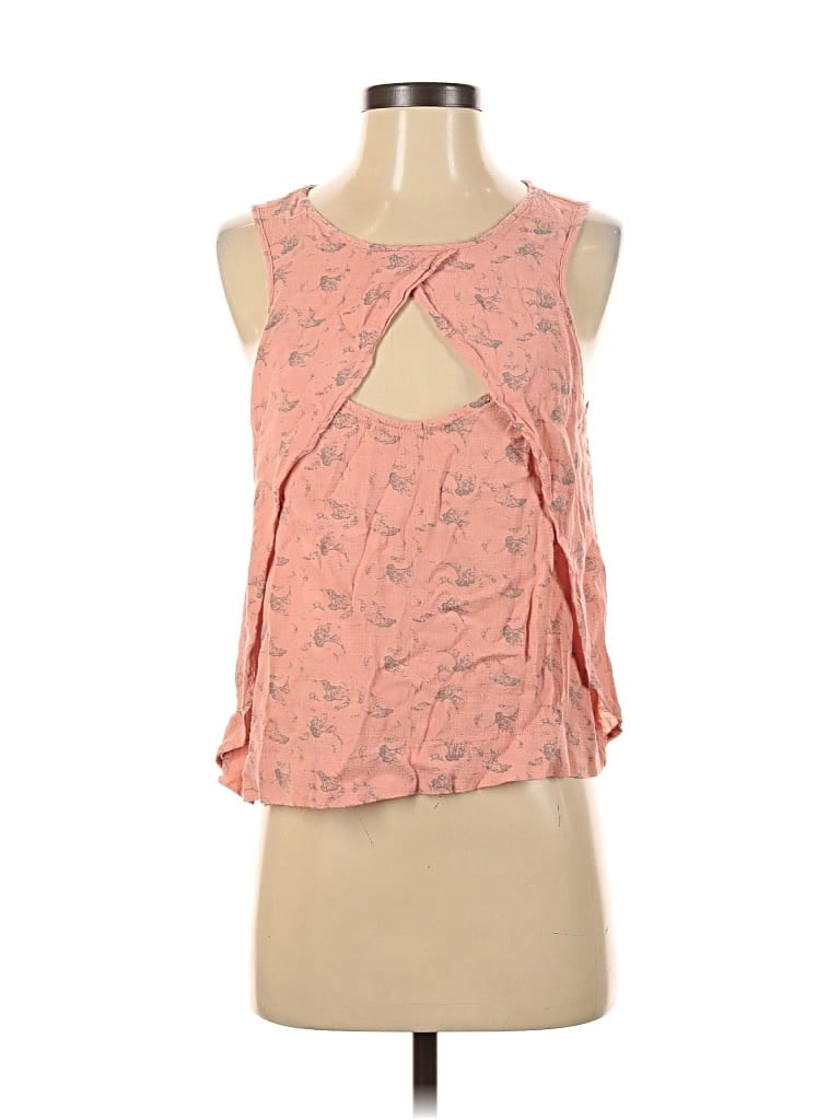 Pre-owned Free People Sleeveless Blouse In Pink