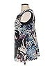 Alfani Graphic Blue Sleeveless Blouse Size XL - photo 5