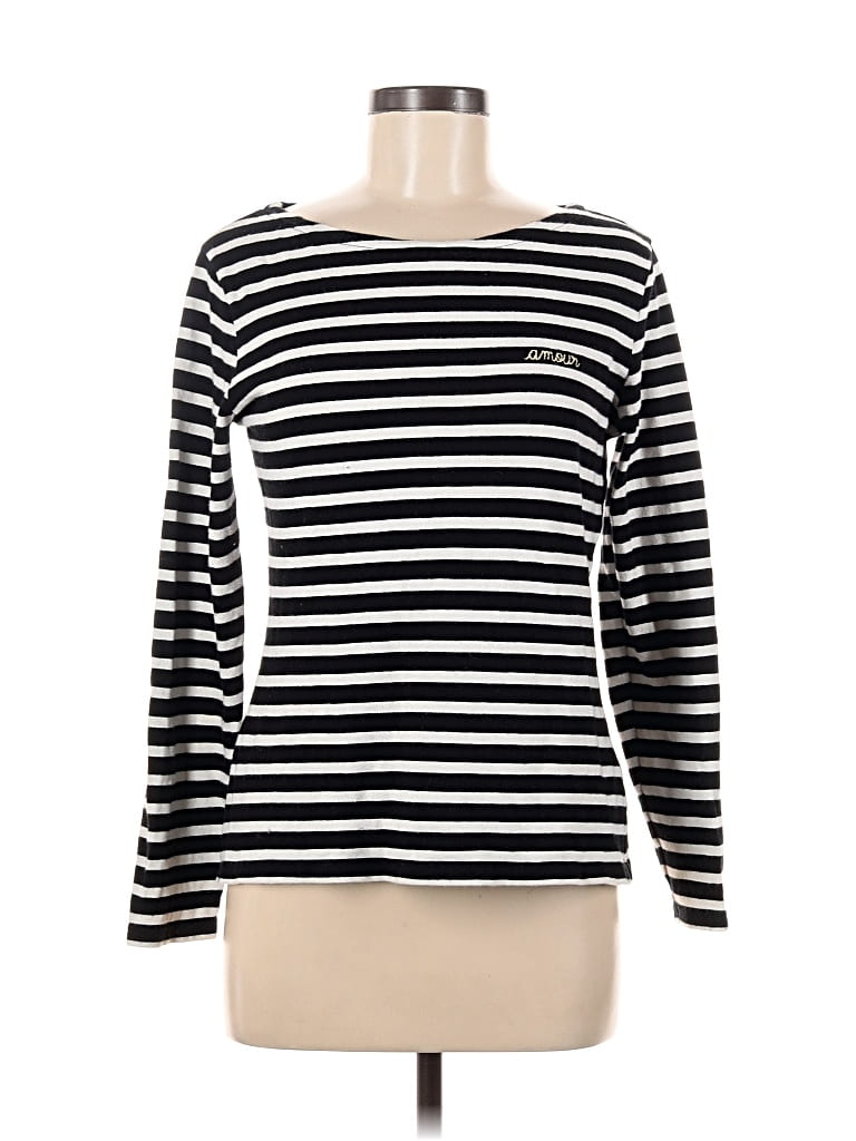 Pre-owned Maison Labiche Long Sleeve T-shirt In Black