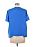 Banana Republic 100% Polyester Blue Short Sleeve Blouse Size M - photo 2