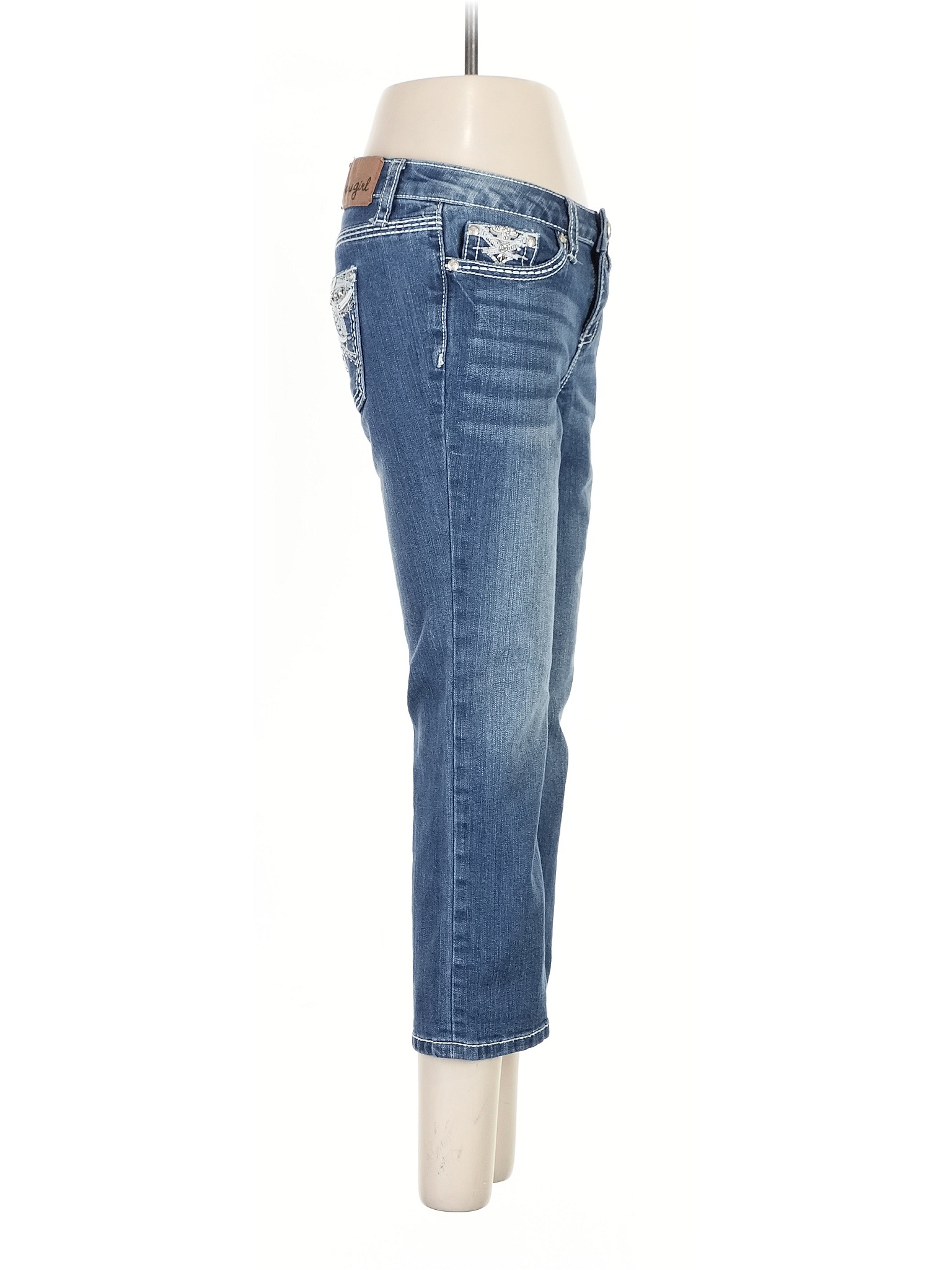 Jean Soundgirl Taille 1 - Occasion Très Bon état, Parfait Pour Un Look Décontracté Junior