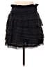 IRO Black Silk Skirt Size EU (FR) 38 / US 6 - photo 2