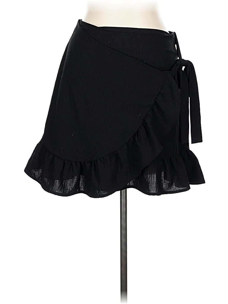 Pre-owned Pink Lily Casual Skirt In Black