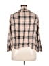 Point Sur 100% Viscose Tan 3/4 Sleeve Button-Down Shirt Size XL - photo 2