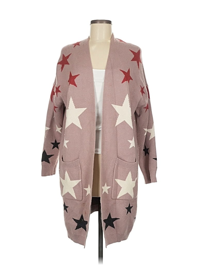 Pre-owned Dreamers Cardigan Sweater In Pink