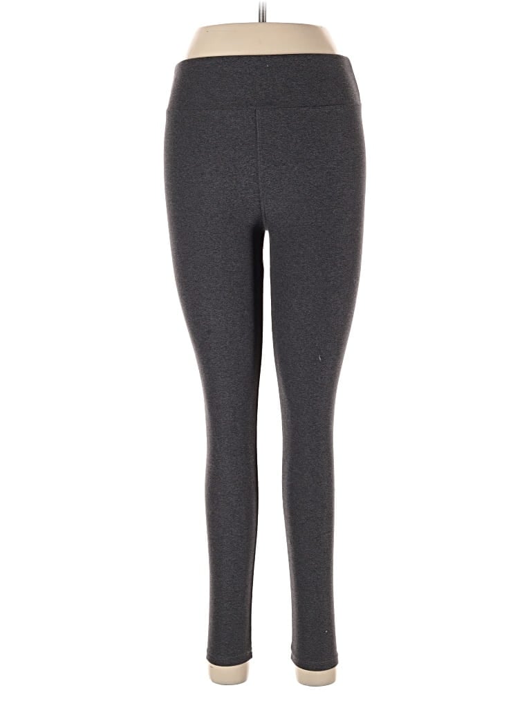 Pre-owned Grace & Lace Active Pants In Gray