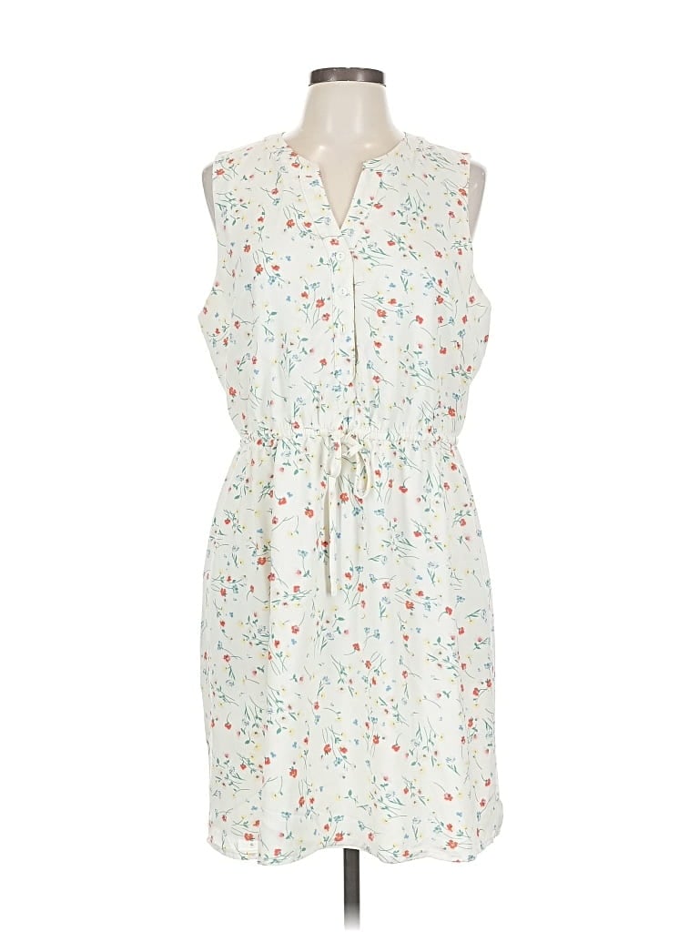 Pre-owned 41hawthorn Casual Dress In White
