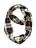 Unbranded 100% Polyester Plaid Gray Ivory Scarf One size - photo 1