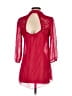 L8ter 100% Polyester Red 3/4 Sleeve Blouse Size S - photo 2
