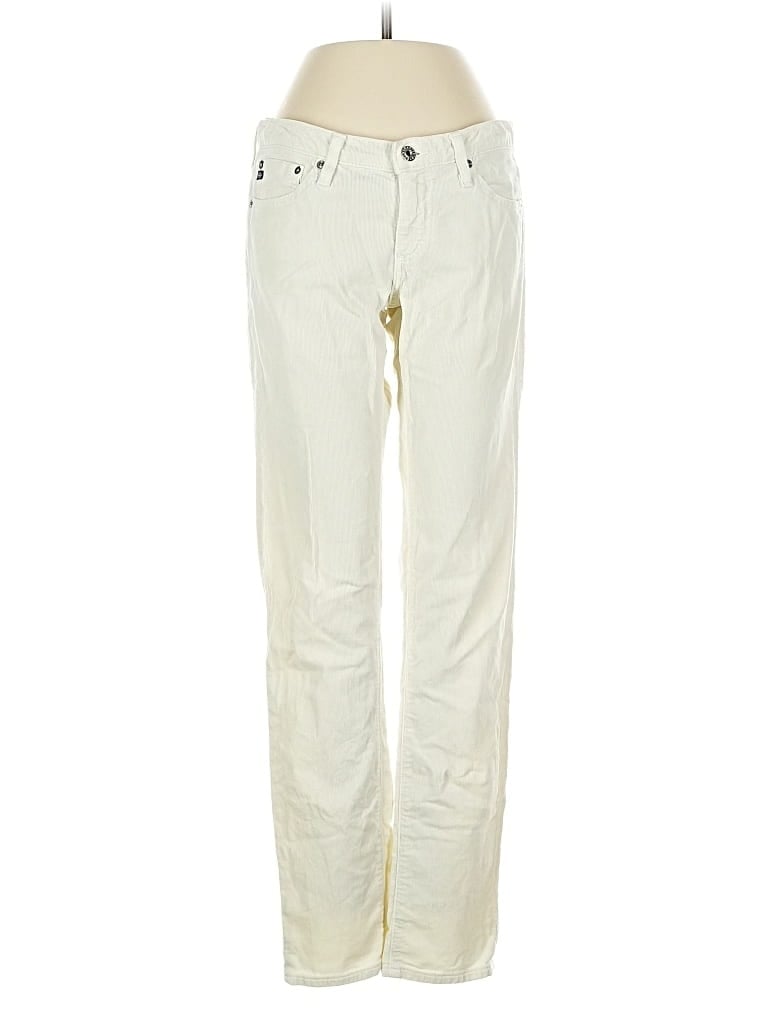 Pre-owned Adriano Goldschmied Jeans In White