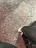 Notations Polka Dots Black 3/4 Sleeve Button-Down Shirt Size M - photo 8
