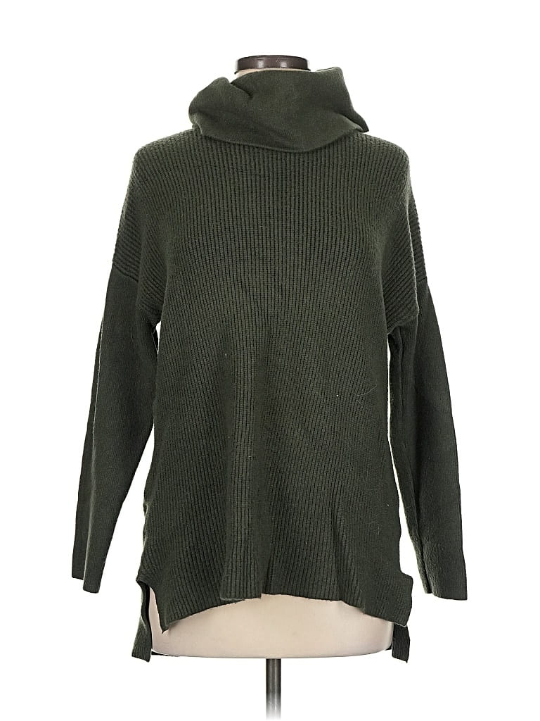 Pre-owned Cyrus Turtleneck Sweater In Green