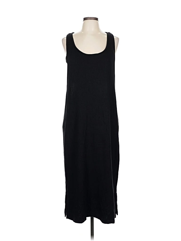 Pre-owned Lou & Grey Casual Dress In Black