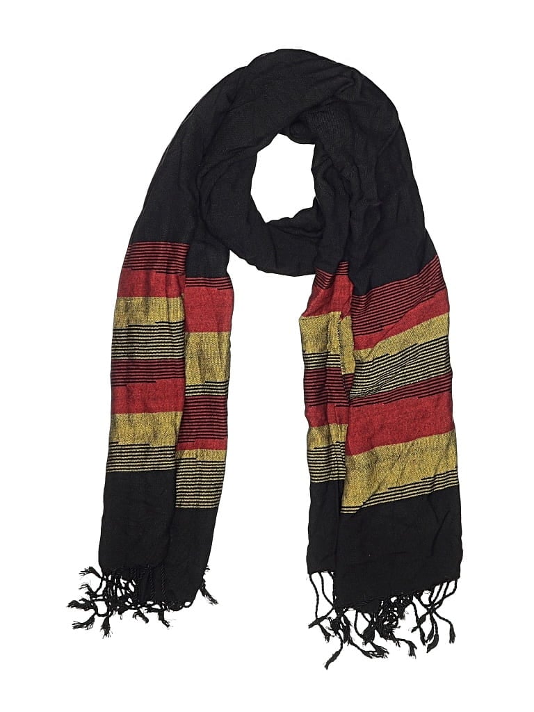 Pre-owned Unbranded Scarf In Black