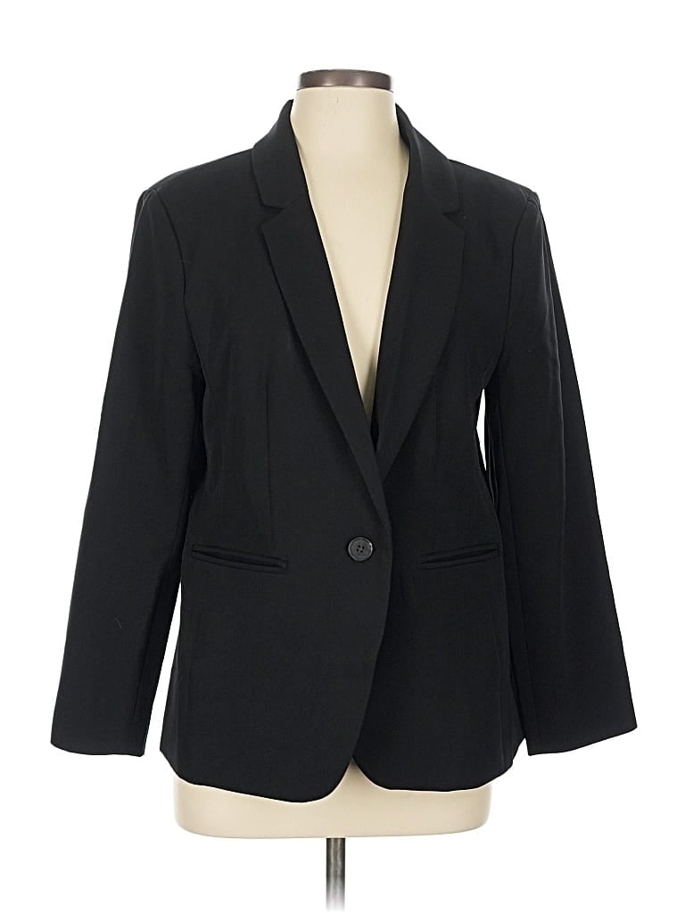 Pre-owned Old Navy Blazer Jacket In Black