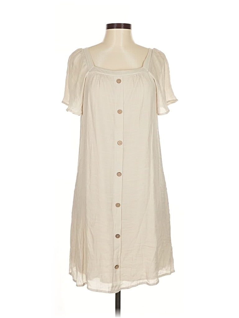 Pre-owned Naif Casual Dress In Brown