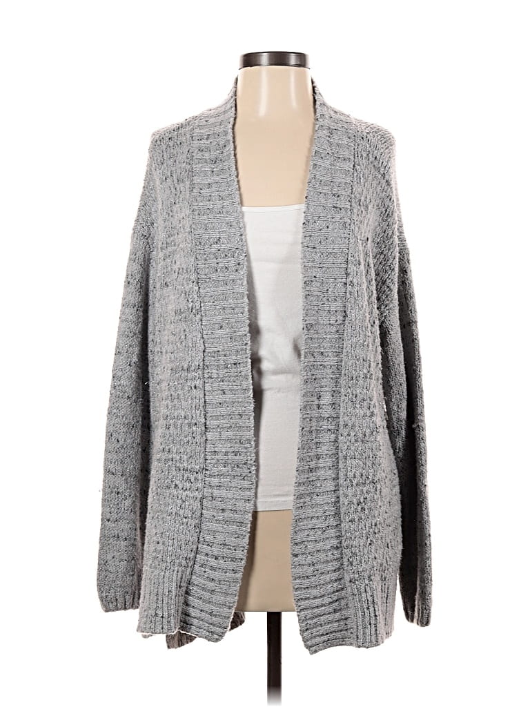 Pre-owned Sonoma Goods For Life Cardigan Sweater In Gray