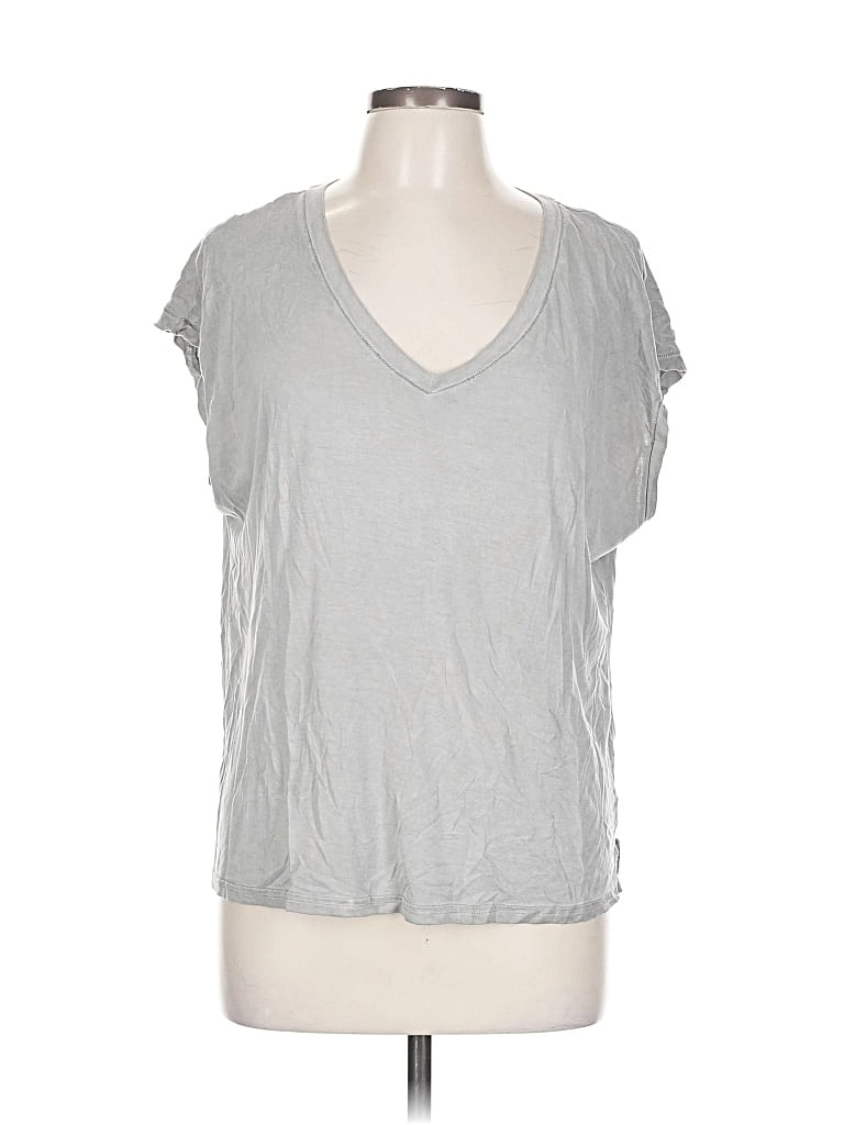 Pre-owned Jane And Delancey Sleeveless T-shirt In Gray