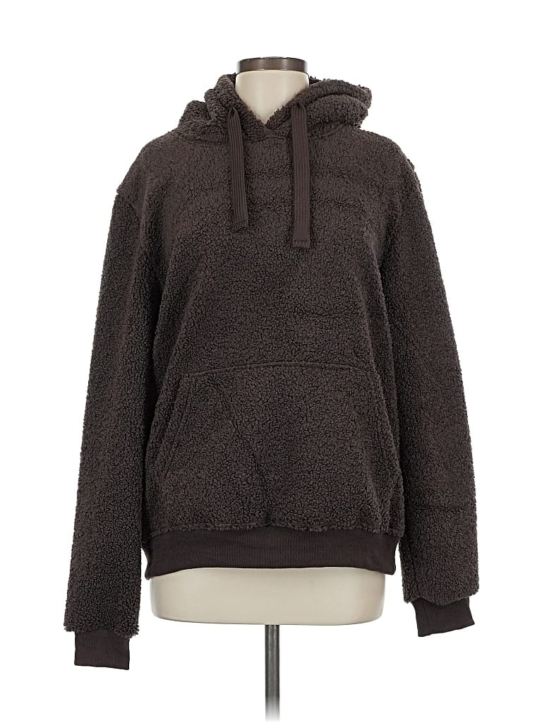 Pre-owned Brave Soul Pullover Hoodie In Brown