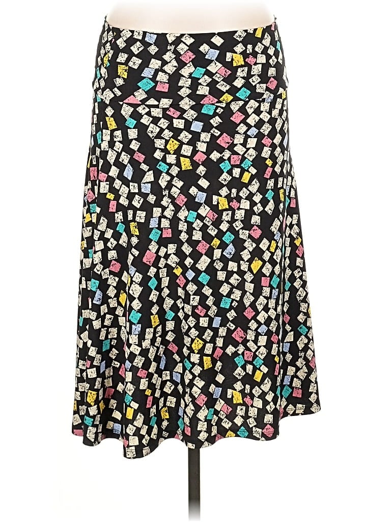 Pre-owned Lularoe Casual Skirt In Black