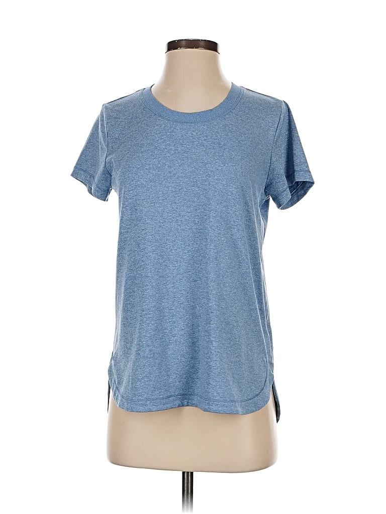 Pre-owned Athleta Active T-shirt In Blue