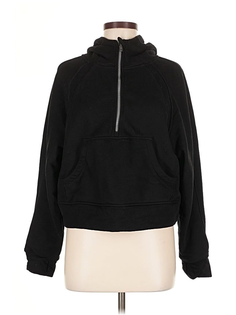 Pre-owned Unbranded Pullover Hoodie In Black