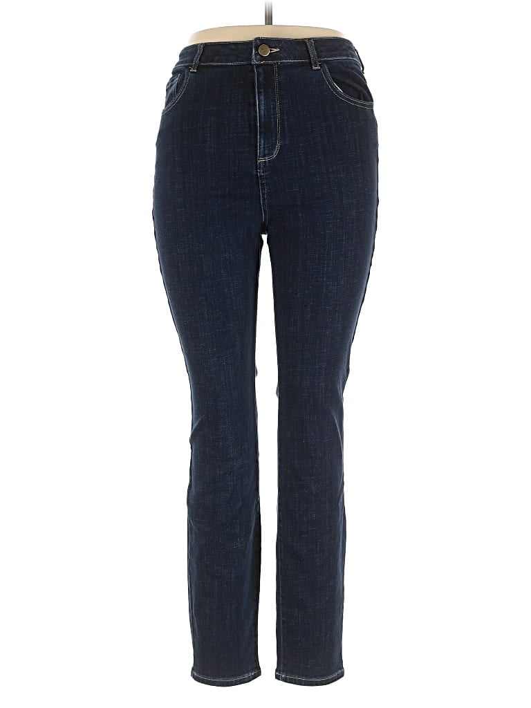 Pre-owned Logo By Lori Goldstein Jeans In Blue