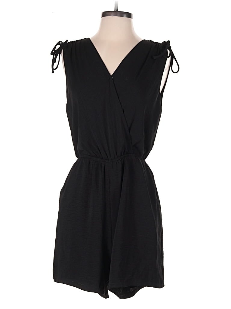 Pre-owned Chelsea28 Romper In Black