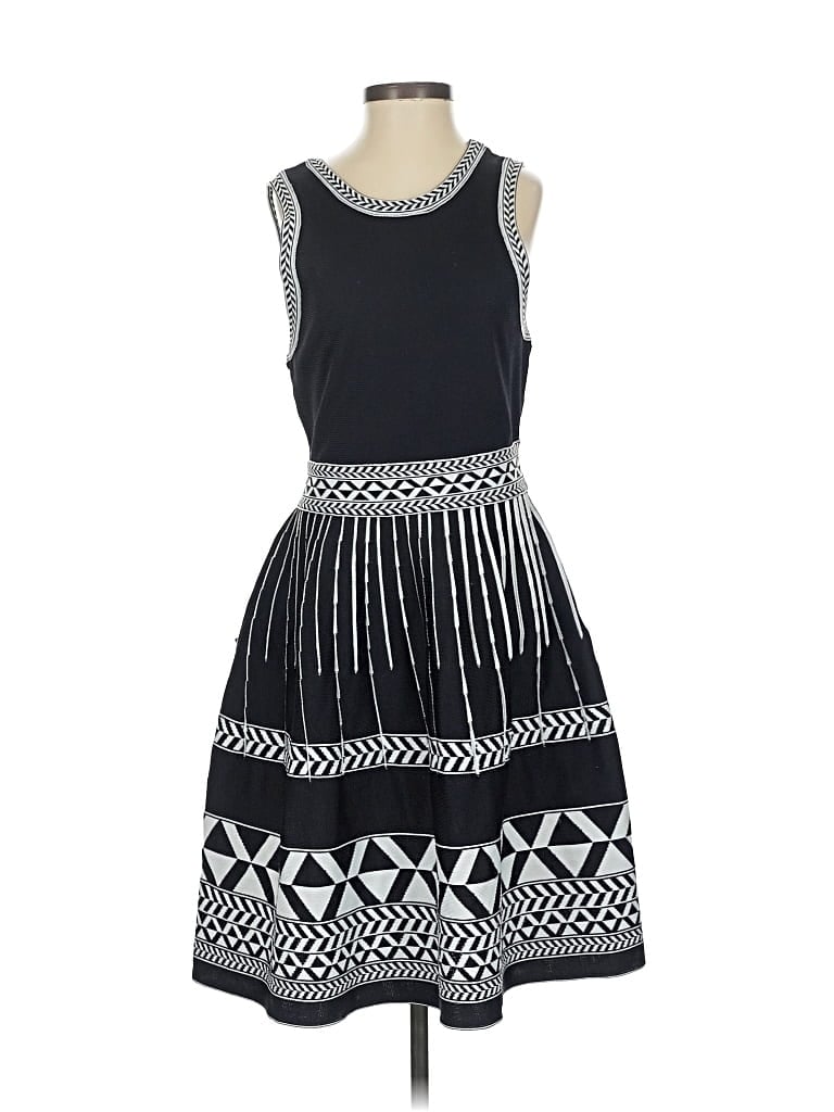 Pre-owned Maje Casual Dress In Black