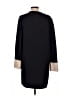Iris & Ink 100% Polyester Black Casual Dress Size 10 - photo 2