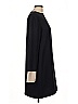 Iris & Ink 100% Polyester Black Casual Dress Size 10 - photo 4