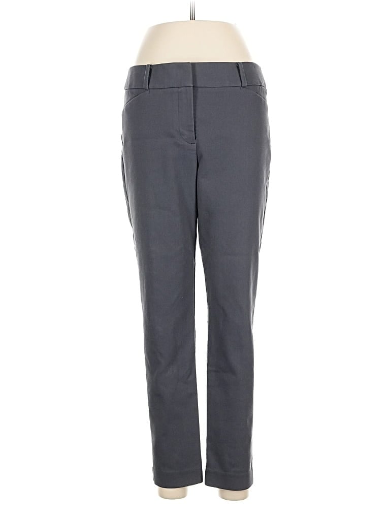 Pre-owned Ann Taylor Loft Dress Pants In Gray