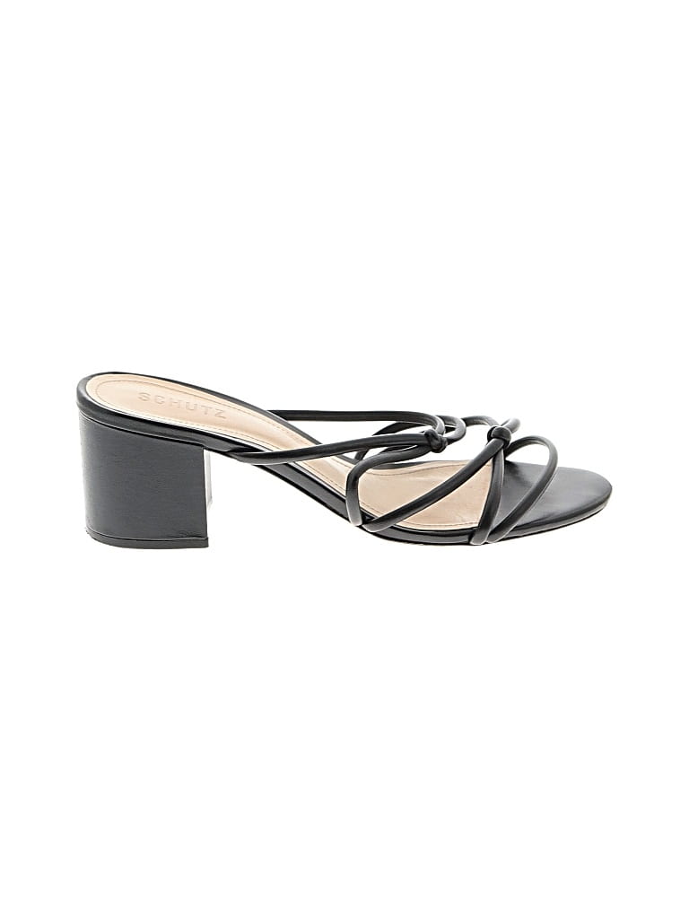 Pre-owned Schutz Sandals In Black