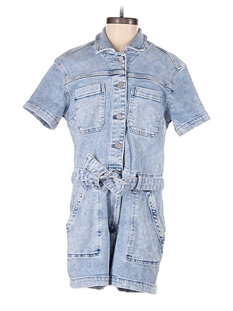 Pre-owned Gap Romper In Blue
