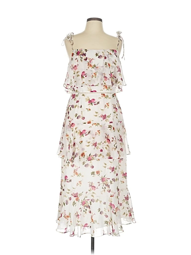 Pre-owned Wayf Cocktail Dress In White