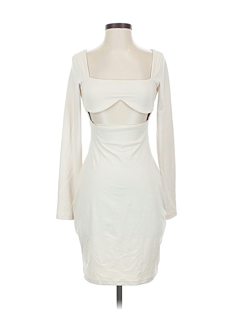 Pre-owned Susana Monaco Cocktail Dress In White