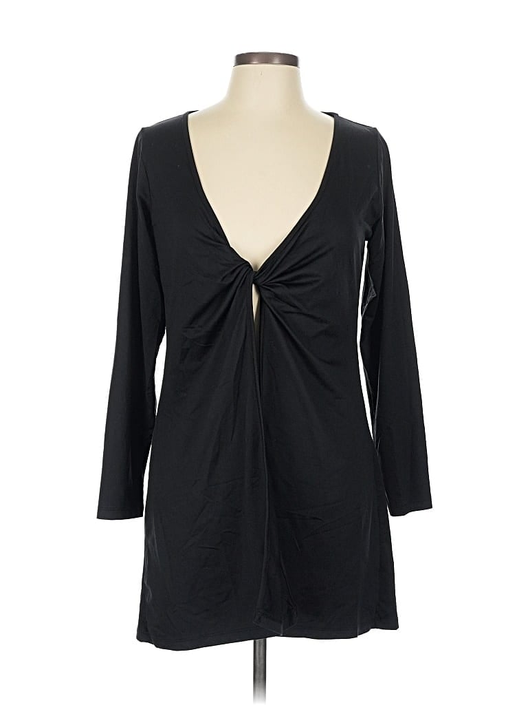 Pre-owned A'nue Ligne Cocktail Dress In Black