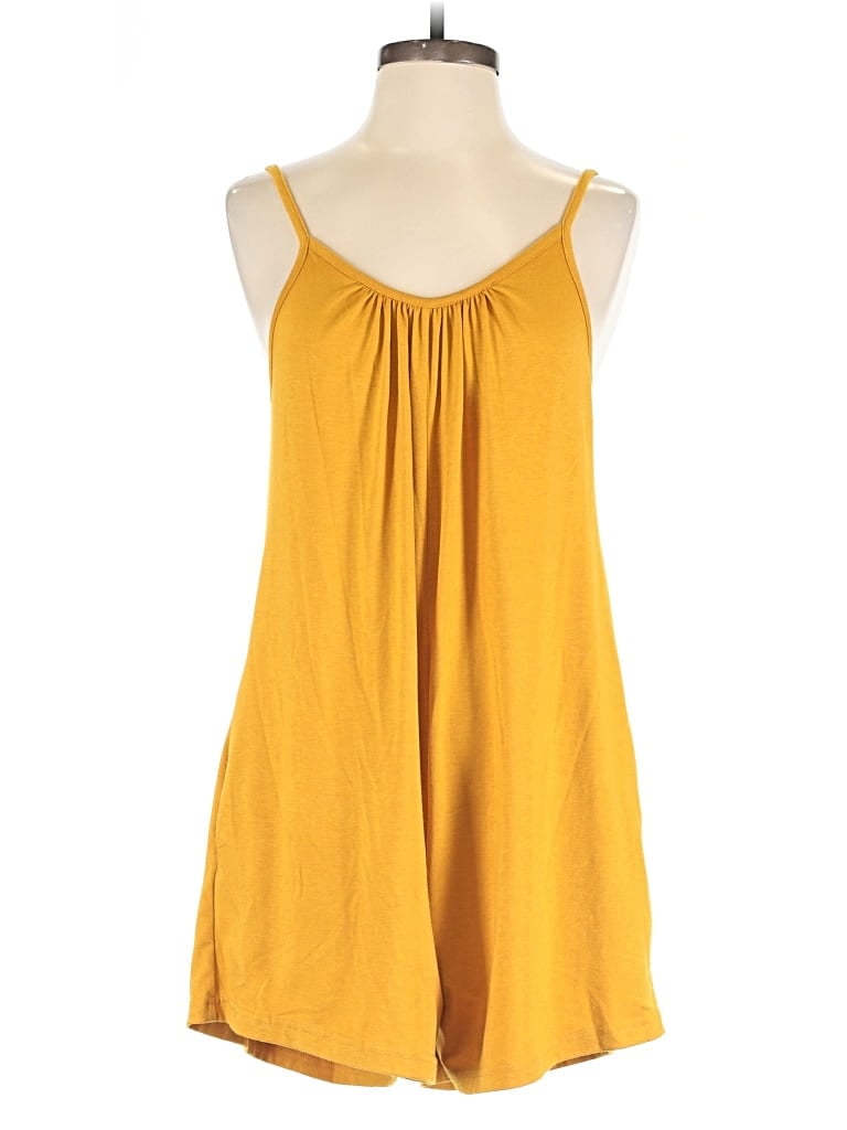 Pre-owned Unbranded Romper In Yellow