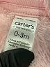 Carter's 100% Polyester Pink Coat Size 0-3 mo - photo 3