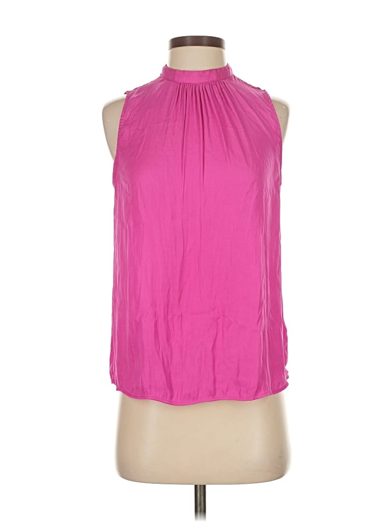 Pre-owned J By Joie Tank Top Pink Halter Neckline Tops